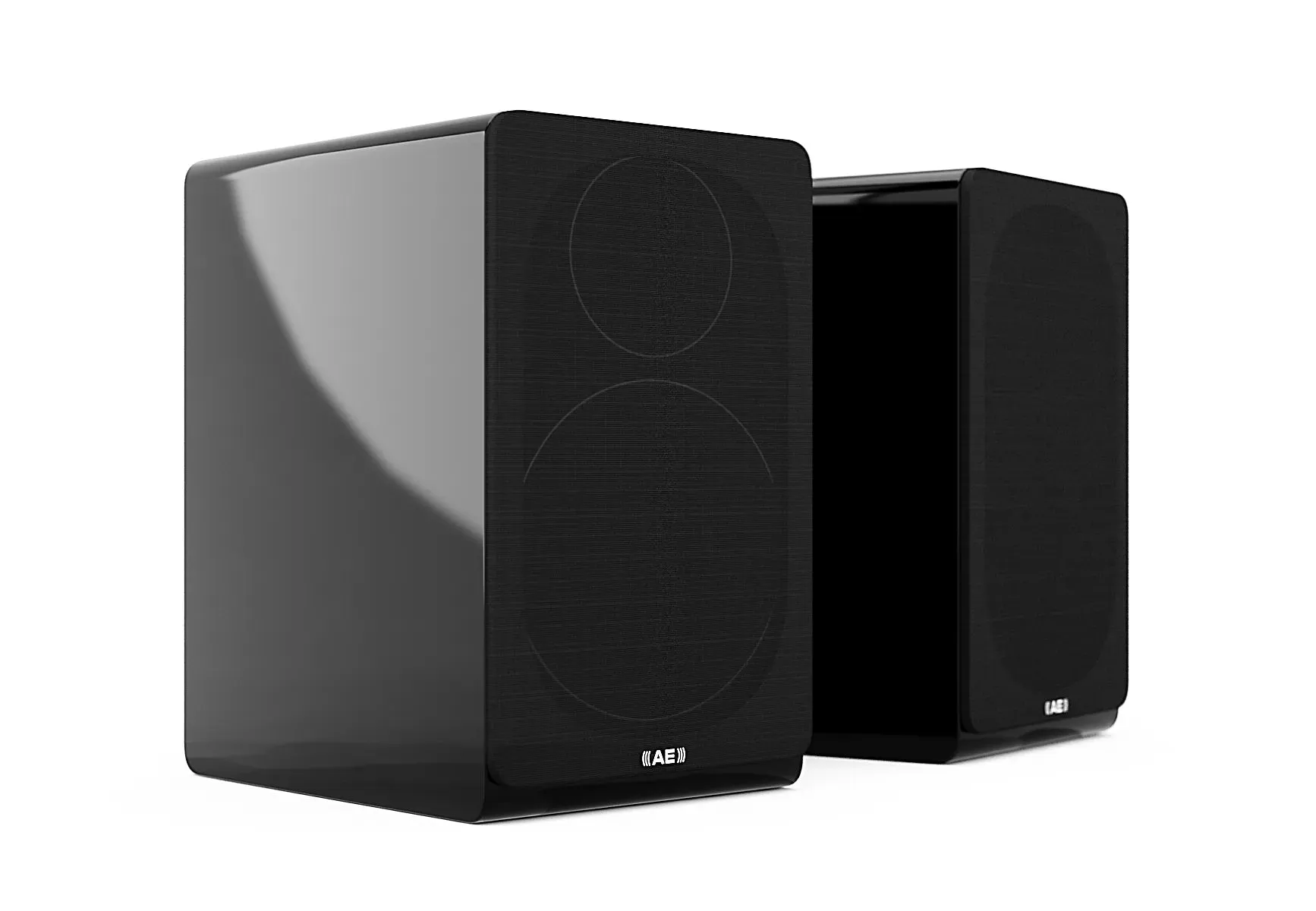 Acoustic Energy AE300 Piano Gloss Black Speakers