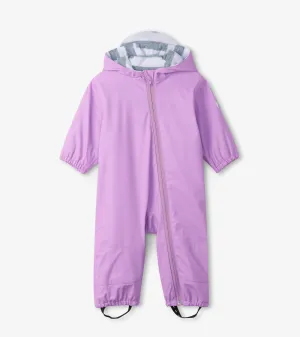 Baby All in One Raincoat - Lilac