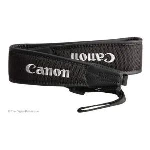 Canon 600X Light Weight Wide Padded Neck Strap Black