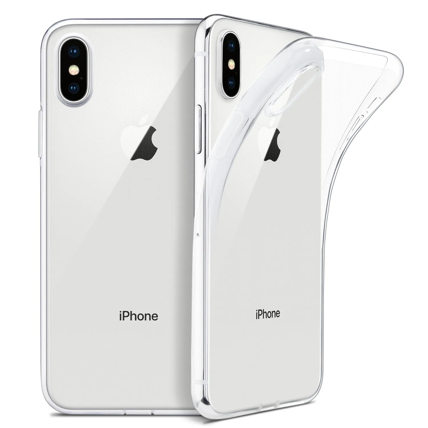 For iPhone X Case, WEFOR Slim Clear Soft TPU Cover Support Wireless Charging for Apple 5.8" iPhone X /iPhone 10 (2017 Release)