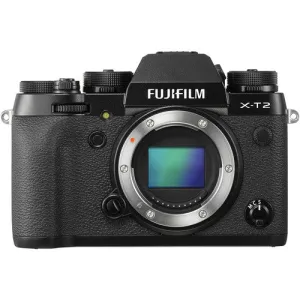 Fujifilm X-T2 Mirrorless Digital Camera (Body Only)- Black