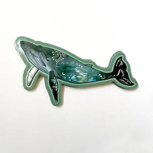 Humpback Whale Vinyl Sticker