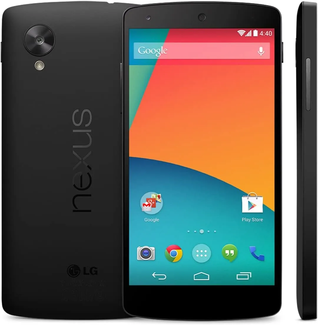 LG Google Nexus 5 D821 16GB by LG Factory Unlocked Smartphone, No Warranty, Used in Black