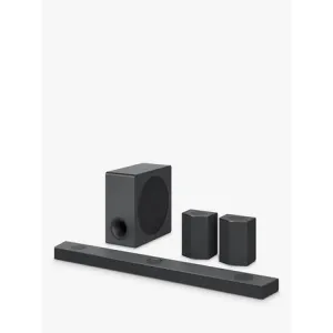 LG S95QR 9.1.5 Soundbar with Dolby Atmos and Surround Speakers Silver