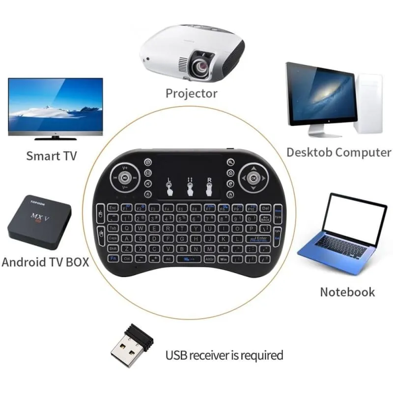 Mini Wireless Keyboard