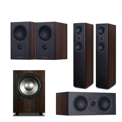 Mission LX MKII 5.1 Speaker Package Walnut