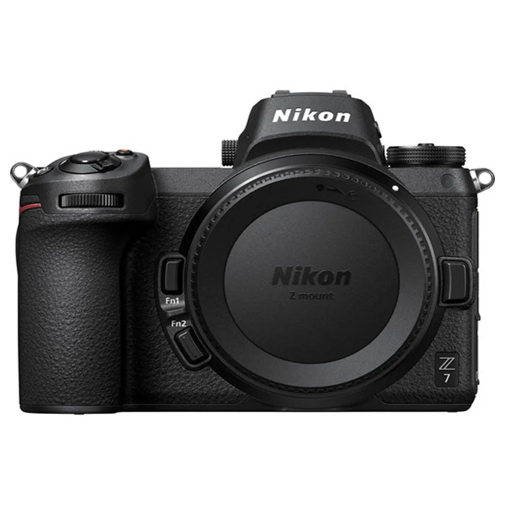 Nikon Z7 Mirrorless Digital Camera (Body Only) FTZ Mount Adapter for F-Mount Lenses and 120GB Memory Card Deluxe Bundle