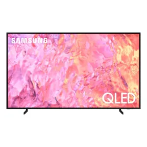 Samsung QE55Q60C (2023) QLED HDR 4K Ultra HD Smart TV, 55 inch with TVPlus - Black