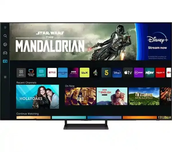 SAMSUNG QE55S90CATXXU 55" Smart 4K Ultra HD HDR OLED TV with Bixby & Amazon Alexa - TItan Black