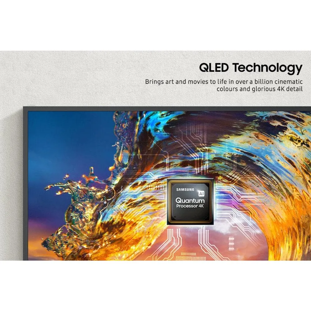 Samsung QE75LST7TCUXXU 75" Terrace 4K QLED Smart Outdoor TV Weather- Resistant Durability (IP55 Rated) with Ultra Bright Picture