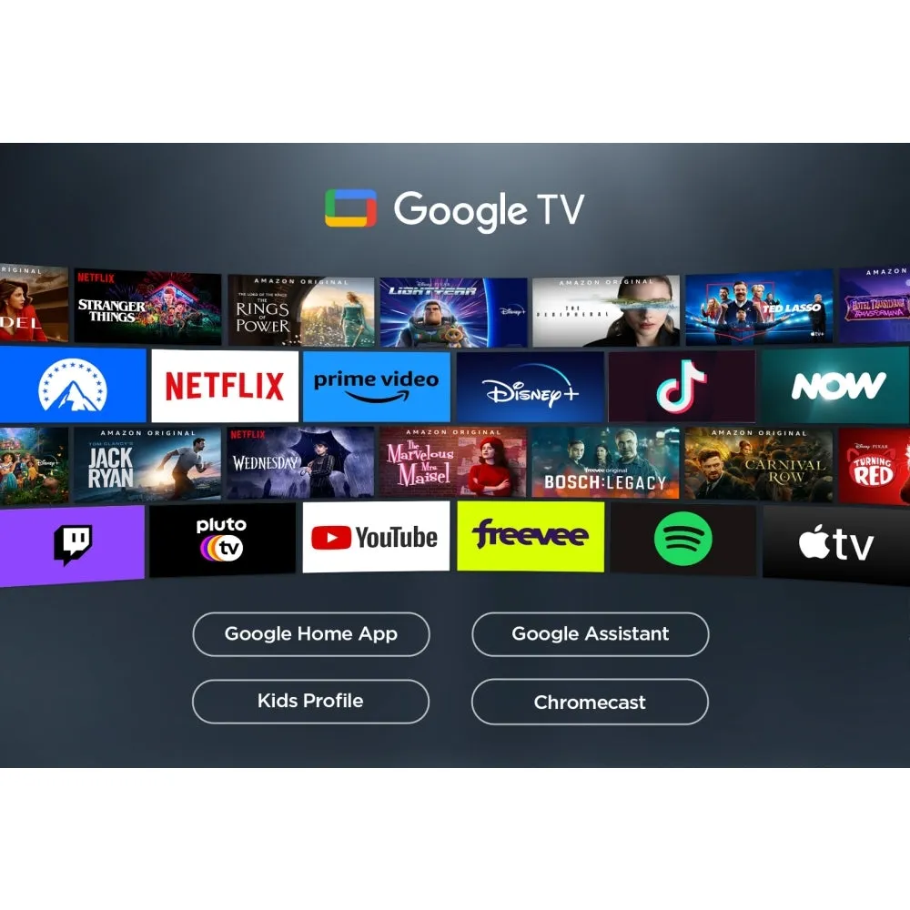 TCL 50C805K 50 Inch C805K 4K UHD HDR QLED Mini LED Smart Google TV 2024