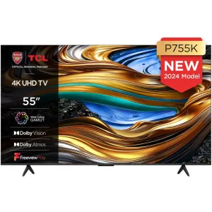 TCL 55P755K 55 Inch P755K 4K UHD HDR LED Smart Android TV 2024