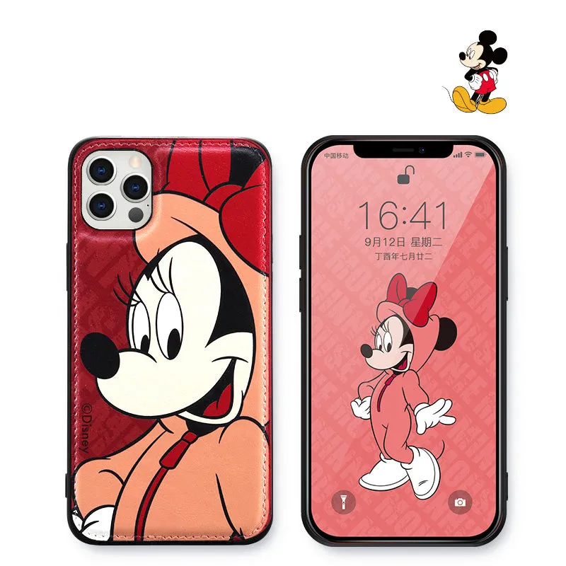 UKA Disney Hat Trick Premium Leather Back Case Cover