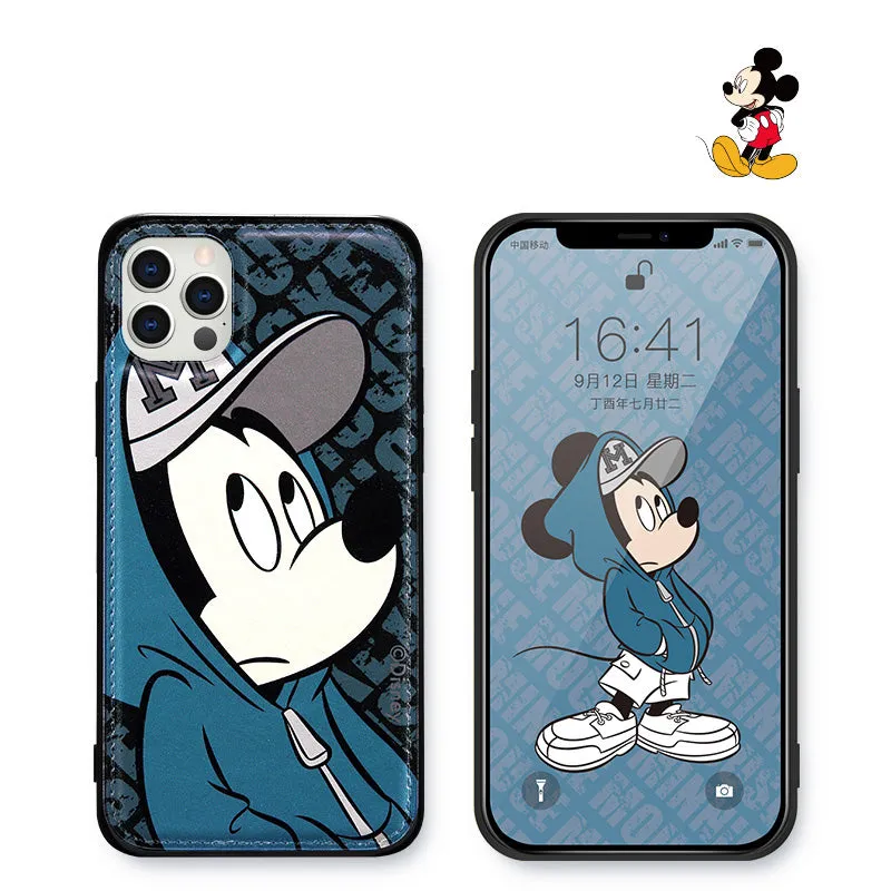 UKA Disney Hat Trick Premium Leather Back Case Cover