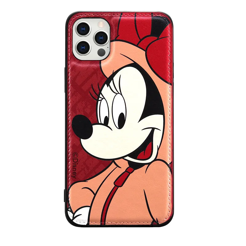 UKA Disney Hat Trick Premium Leather Back Case Cover