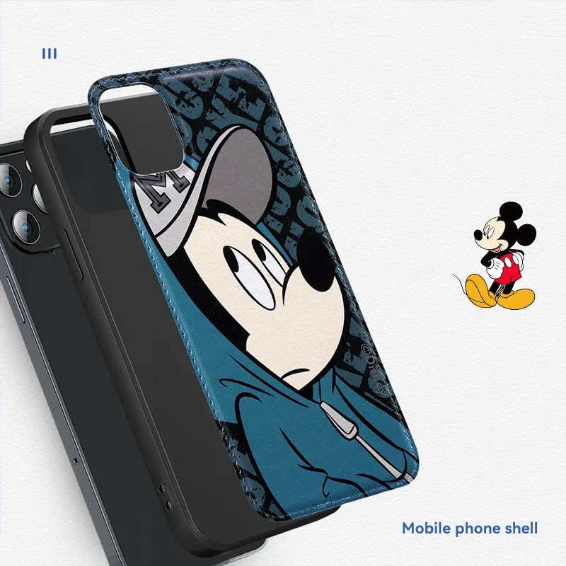 UKA Disney Hat Trick Premium Leather Back Case Cover