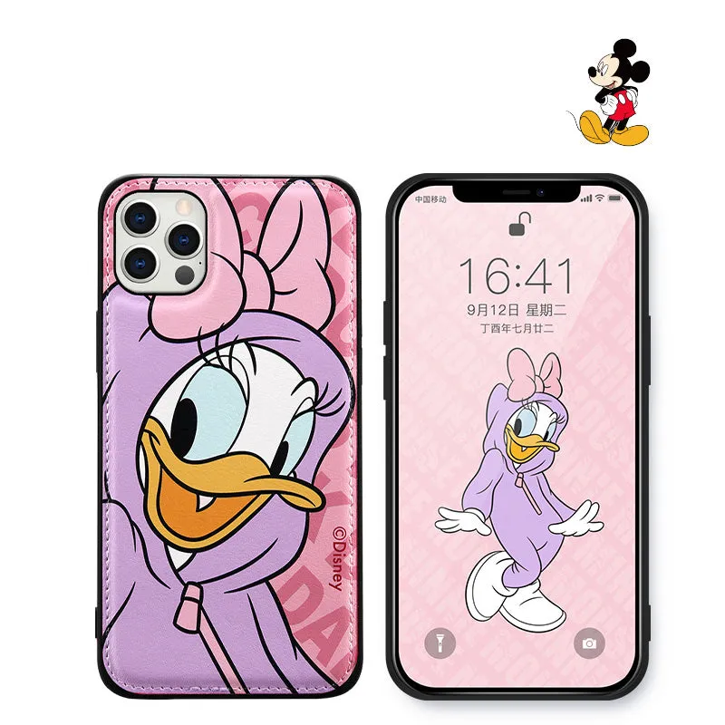 UKA Disney Hat Trick Premium Leather Back Case Cover