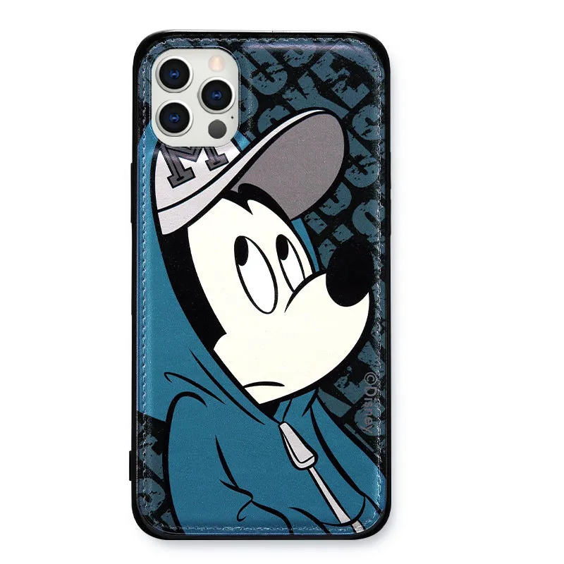 UKA Disney Hat Trick Premium Leather Back Case Cover