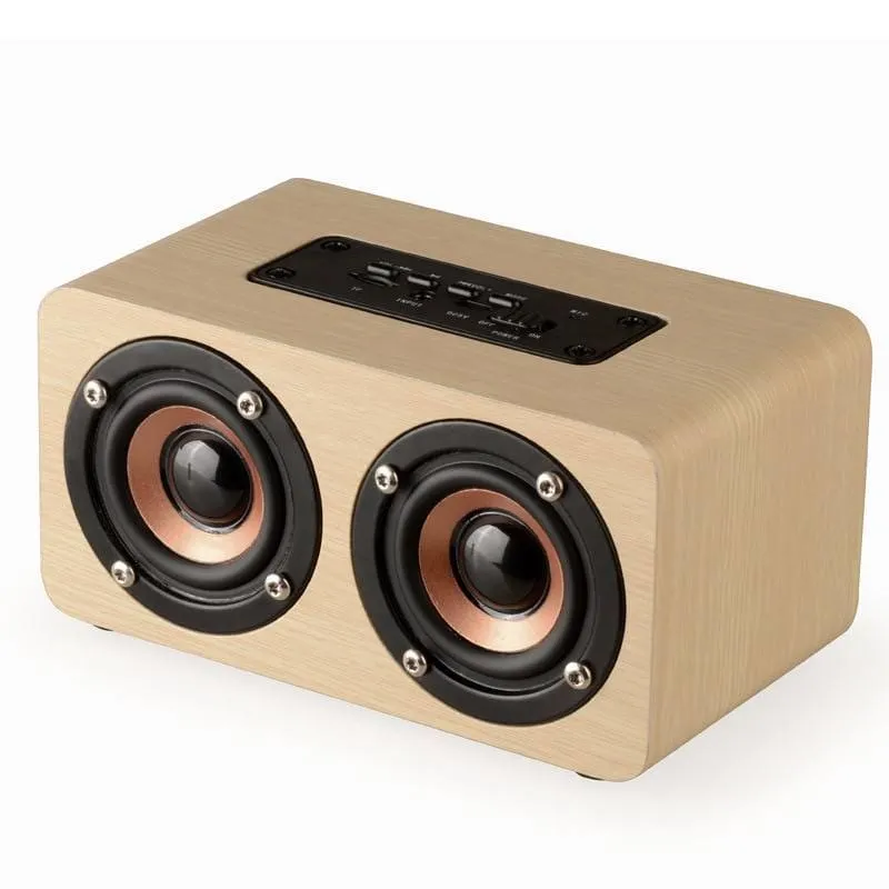 Wooden Wireless Bluetooth Speaker